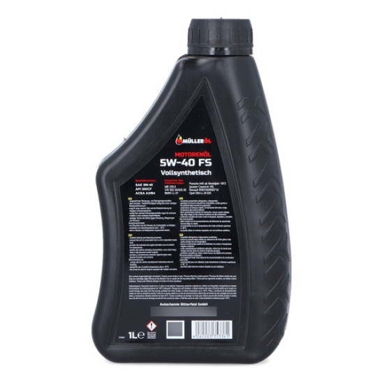 ACEITE 5W40 SINTETICO 1 Litro MULLER OL